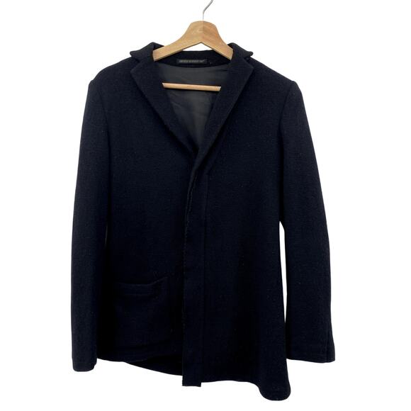 yohji yamamoto 1 black wool blazer - Picture 1 of 6